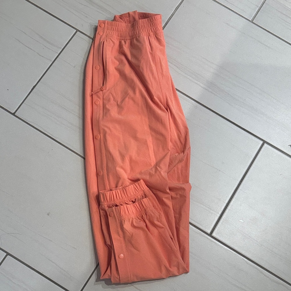 lululemon athletica Orange Track Pants